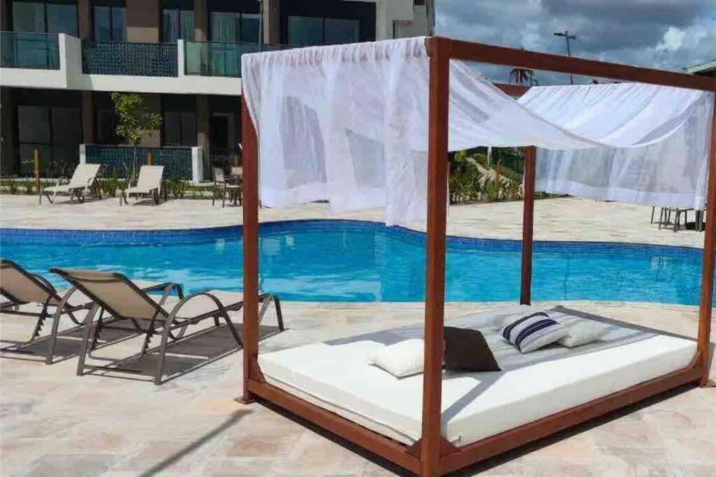 Studio Em Porto De Galinhas - Vista P Piscina Exteriér fotografie